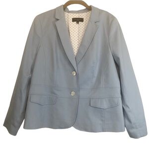 Talbots Light Blue Blazer